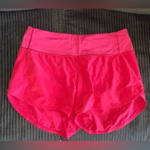 Lululemon speed up high-rise shorts 2.5